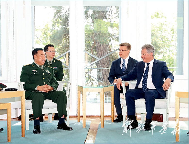 范长龙访问西班牙、芬兰、越南 - 解放军画报