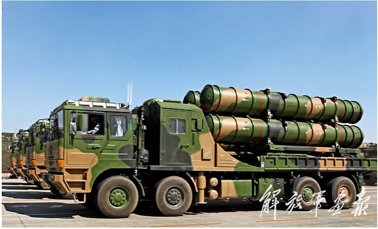 红旗- 9b和红旗- 22两型地空导弹,是我国自行研制的全天候,多通道,中