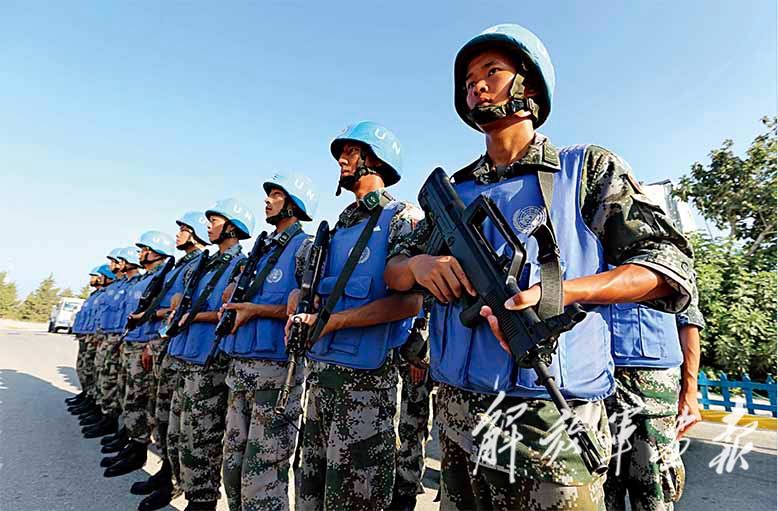 中国蓝盔:万里赴戎机 执戈为和平